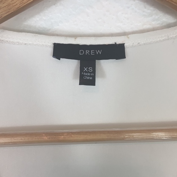 Like new Anthropologie Drew white gold wrap dress - Picture 9 of 11